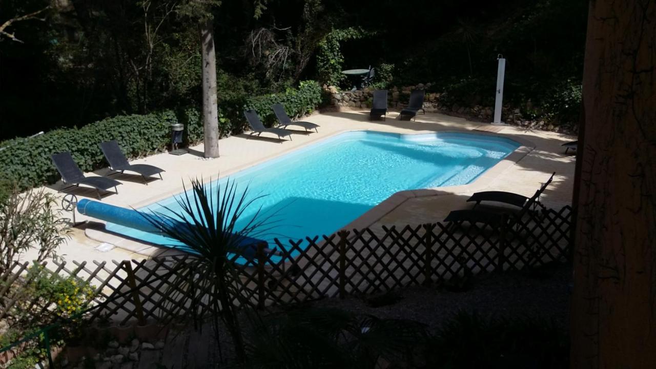 50M Plage T2 Grande Terrasse Vue Mer Climatise Piscine Chauffee, Parking Clos Gratuit Санари-сюр-Мер Экстерьер фото