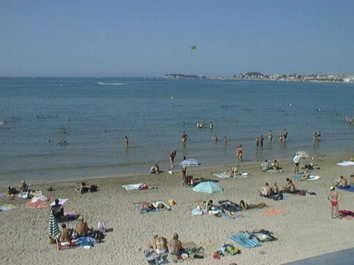 50M Plage T2 Grande Terrasse Vue Mer Climatise Piscine Chauffee, Parking Clos Gratuit Санари-сюр-Мер Экстерьер фото